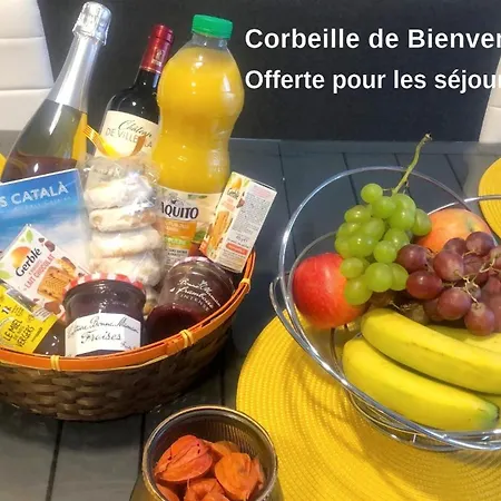 Apartment Sejour Avec Petit-dejeuner A La Demande Et Piscine A 20 Minutes De L'espagne A Le Palace Climatise